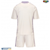 Otroški Nogometni dresi Fiorentina Gostujoči 2025-26 Kratek Rokav (+ Kratke hlače)